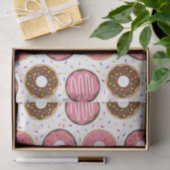 Pink Sprinkles Donuts Seidenpapier (Geschenk)
