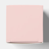 Pink Square Wedding Geschenkschachtel (Oben)