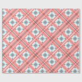 Pink Square Weihnachten 30"x45' Wrapping Paper Geschenkpapier (Flach)