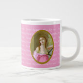 Pink St. Agatha (M 003) 20 oz. Jumbo Coffee Tasse (Rechts)