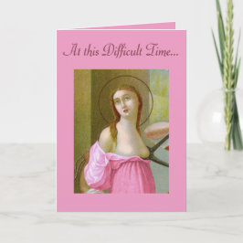 Pink St. Agatha (M 003) Ermutigungskarte 1 Karte