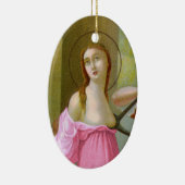 Pink St. Agatha (M 003) Keramikornament (Rechts)