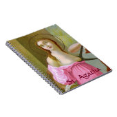 Pink St. Agatha (M 003) Notizblock (Rechte Seite)
