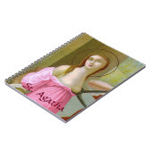 Pink St. Agatha (M 003) Notizblock (Linke Seite)