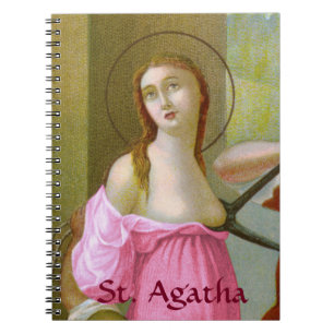 Pink St. Agatha (M 003) Notizblock