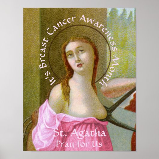 Pink St. Agatha (M 003) Poster (Vorne)