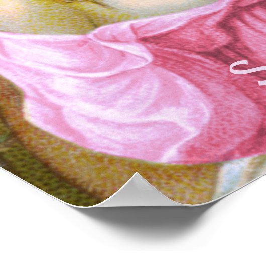 Pink St. Agatha (M 003) Poster (Ecke)