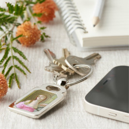 Pink St. Agatha (M 003) Schlüsselanhänger