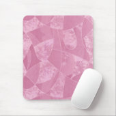 Pink Stain Glass Mouse Pad Mousepad (Mit Mouse)