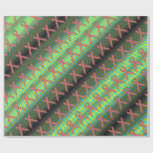 Pink Standard Ribbon Pattern von Kenneth Yoncich Geschenkpapier (Flach)