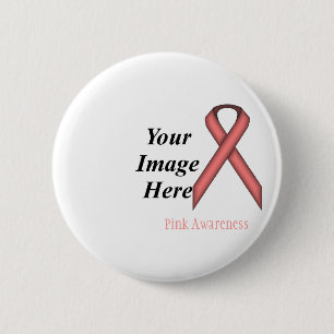 Pink Standard Ribbon von Kenneth Yoncich Button