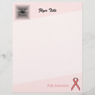 Pink Standard Ribbon von Kenneth Yoncich Flyer