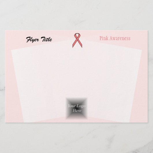 Pink Standard Ribbon von Kenneth Yoncich Flyer (Vorne)