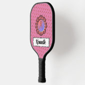 Pink Standard Ribbon von Kenneth Yoncich Pickleball Schläger (Links)