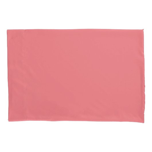 Pink Standard Size Kissen Case Pair Kissenbezug (Vorderseite-Links)