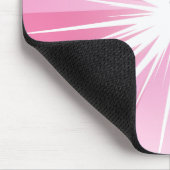 Pink Star Ballerina Mousepad (Ecke)