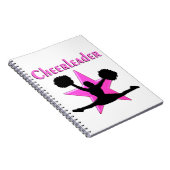 PINK STAR CHEERLEADER NOTIZBLOCK (Rechte Seite)