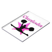 PINK STAR CHEERLEADER NOTIZBLOCK (Linke Seite)
