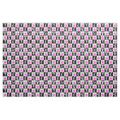 PINK STAR CHEERLEADER STOFF (Fat Quarter (45,7 x 55,9 cm))