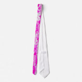 Pink Star Karos - Scenester Neck Ties Krawatte (Rückseite)