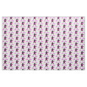 PINK STAR KLEINE SLUGGER SOFTBALL-DESIGN STOFF (Yard (91,4 cm))