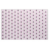 PINK STAR PERSONALISIERT DAZZLING DANCER FABRIC STOFF (Yard (91,4 cm))