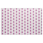 PINK STAR PERSONALISIERT GYMNASTICS FABRIK STOFF (Yard (91,4 cm))