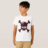 Pink Star Skull T-Shirt (Vorne ganz)