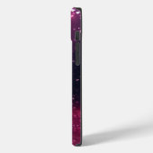 "Pink Stardust Whirlpool: Glitzer Herzkunst Case-Mate iPhone Hülle (Rückseite / Links)