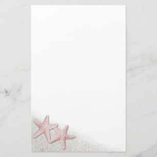 Pink-Starfish-Schreibgerät Briefpapier