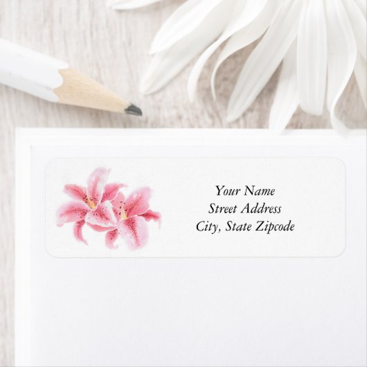 Pink Stargazer Lilies (Insitu)