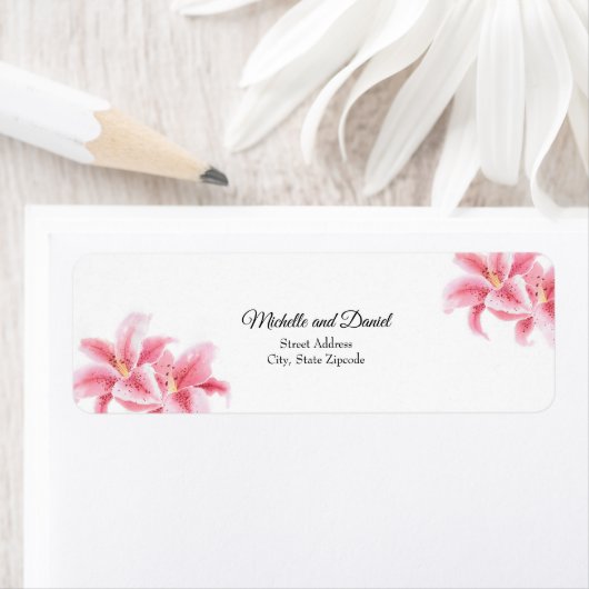 Pink Stargazer Lilies (Insitu)