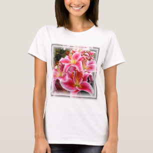 Pink Stargazer Lilies T-Shirt