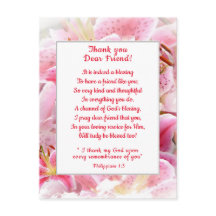 Pink Stargazer Lilies Vielen Dank, Christlicher Fr