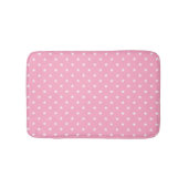 Pink Stars Bath Mat Badematte (Vorderseite)