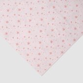 Pink Stars Girl Tissue Paper Seidenpapier (Ausschnitt)