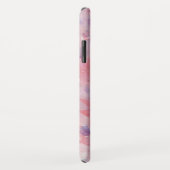 Pink Stars Glitzer Girl Gemusterter Individuelle N Case-Mate iPhone Hülle (Hinten/Rechts)