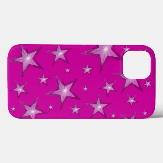 Pink Stars iPhone Gehäuse Case-Mate iPhone Hülle (Rückseite (Horizontal))