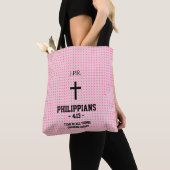 Pink Stars Muster Bibel Verse Christlich Tasche (Von Nahem)