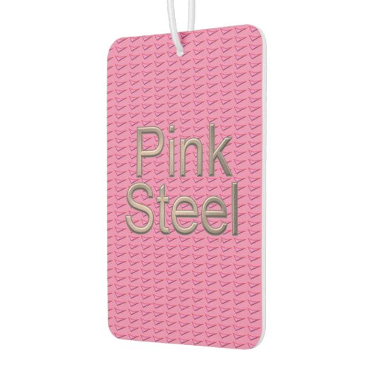 Pink Steel Autos Lufterfrischer (Links)