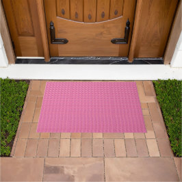 Pink Steel Doormat Fußmatte