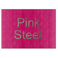 Pink Steel fuchchsia Glasspanplatte