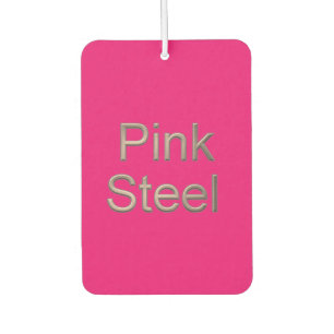 Pink Steel Fuchsia Autoluftkühler Autolufterfrischer