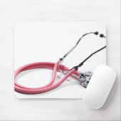 Pink Stethoscope Mousepad (Mit Mouse)