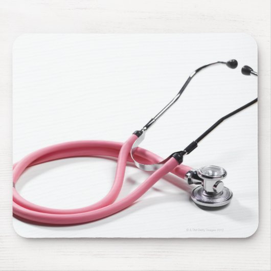 Pink Stethoscope Mousepad (Vorne)