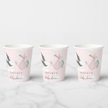 Pink Stork Baby Dusche