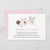 Pink Stork Books for Baby insert card (Vorne/Hinten)