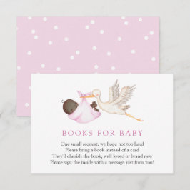 Pink Stork Books for Baby insert card