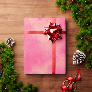 Pink Storm Cloud-Effekt Wrapping Paper Geschenkpapier