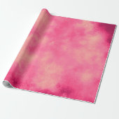 Pink Storm Cloud-Effekt Wrapping Paper Geschenkpapier (Ungerollt)